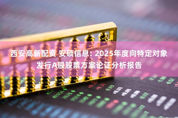 西安高新配资 安硕信息: 2025年度向特定对象发行A股股票方案论证分析报告