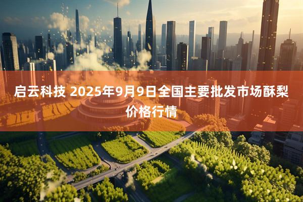 启云科技 2025年9月9日全国主要批发市场酥梨价格行情